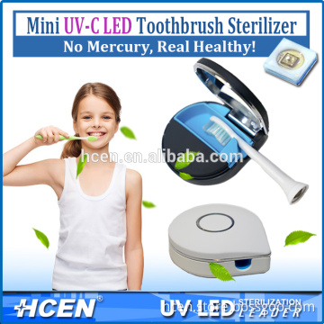Toothbrush sterilizer usb rechargeable automatic led uv sterilizer box